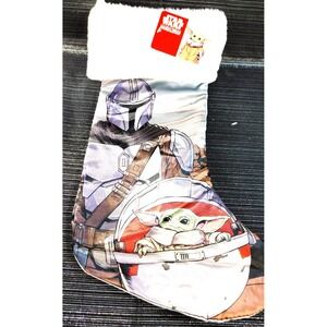 Disney Star Wars The Mandalorian The Child Grogu 17" Christmas Stocking